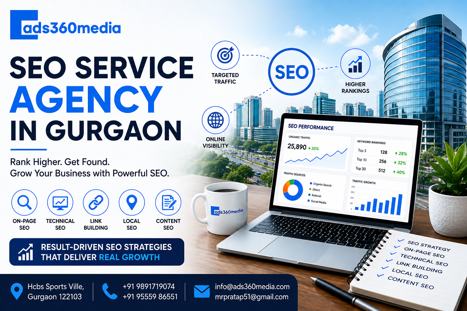 SEO Service Agency in Gurgaon